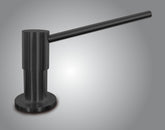 SYSTEMCERAM Einbauspüle Spülmittelsp. Trend neu Schwarz Schwarz 912
