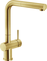 SYSTEMCERAM Armatur Sila heraus. Ausl. Mattgold ND 10404