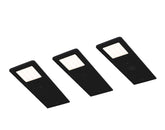 Tebü LED Rechteckleuchten-SET 6048-3_S (4000 K/schwarz) 3er Set