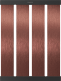 SCHOCK Design Abtropfgitter in Brushed Copper Copper brushed 629725COP