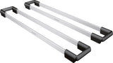 Set ETAGON-Schienen Edelstahl / Kunststoff 234164