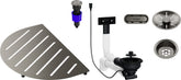 BUNDLE OOVALON Components satin platinum 527997