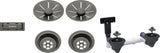 Ablg Set 2x3,5'' oAfb InFino satin dark steel 207440