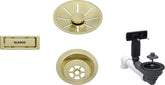 Ablg Set 1x3,5'' oAfb InFino satin gold 207423