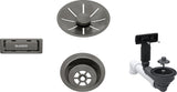 Ablg Set 1x3,5'' oAfb InFino satin dark steel 207424