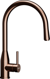 SCHOCK Einhebelmischer KAVUS Schlauchbrause Copper brushed 559120COB