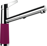 SCHOCK Einhebelmischer SC-510 Cristadur Schlauchbrause Berry 554120BRY