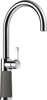 SCHOCK Einhebelmischer SC-520 Cristadur Festauslauf Silverstone 555000SIL