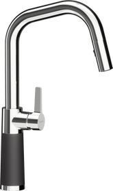 SCHOCK Einhebelmischer SC-530 Cristadur Schlauchbrause Dusk 556120DSK