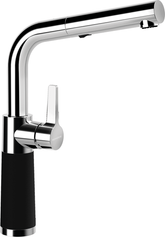 SCHOCK Einhebelmischer SC-540 Cristadur Schlauchbrause Night 557120NGT