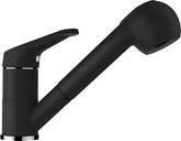 SCHOCK Einhebelmischer COSMO Schlauchbrause Farbvariante lackiert Nero 525122GNE