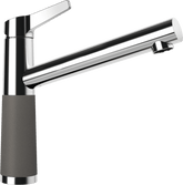 SCHOCK Einhebelmischer SC-510 Cristadur Festauslauf Silverstone 554003SIL
