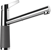 SCHOCK Einhebelmischer SC-510 Cristadur Schlauchbrause Stone 554123STO