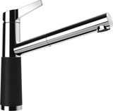 SCHOCK Einhebelmischer SC-510 Cristalite Schlauchbrause Nero 554123GNE