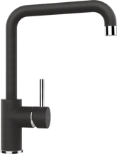 SCHOCK Einhebelmischer FONOS Festauslauf Teilpulverbeschichtet Onyx 538000GON
