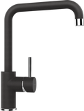 SCHOCK Einhebelmischer FONOS Festauslauf Teilpulverbeschichtet Onyx 538000GON