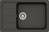 SCHOCK Spüle Unterbau Formhaus D-100LS-U Cristalite Asphalt FOMD100LSUGAS