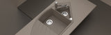 SCHOCK Spüle Auflage Lotus C-150-A Cristadur Silverstone LOTC150ASIL