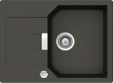 SCHOCK Spüle Unterbau Manhattan D-100S-U Cristalite Asphalt MAND100SUGAS
