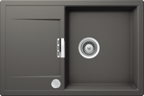 SCHOCK Spüle Unterbau Mono D-100-U Cristadur Silverstone MOND100USIL