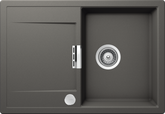 SCHOCK Spüle Unterbau Mono D-100S-U Cristadur Silverstone MOND100SUSIL
