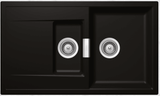 SCHOCK Spüle Auflage Mono D-150-A Cristadur Night MOND150ANGT