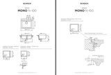 SCHOCK Spüle Auflage Mono N-100-A Cristadur Day MONN100ADAY