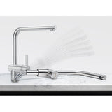FRANKE Atlas Neo Window Niederdruck Edelstahl Seitenbedienung 115.0521.437