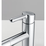 FRANKE Orbit Niederdruck Zugauslauf Chrom Obenbedienung 115.0623.149