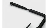 FRANKE Maris Slim L Black Matt Zug Auslauf Seitenbedienung 115.0728.394