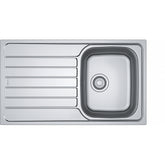 FRANKE Edelstahlspüle SKL 611-86 Edelstahl Drehknopf 101.0511.928