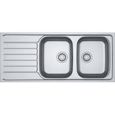 FRANKE Edelstahlspüle SKX 621-116 Edelstahl Drehknopf 101.0469.740