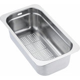 FRANKE Abtropfbecken Gastronorm 1/3 Edelstahl 176x325x100mm GN 1/3 112.0043.993