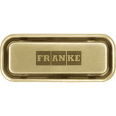 FRANKE Eckiger Überlauf Gold PVD 133.0630.111