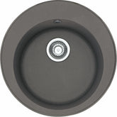 FRANKE Fragranitebecken ROG 610-41 Steingrau Drehknopf 114.0009.505