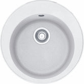 FRANKE Fragranitebecken ROG 610-41 Glacier Drehknopf 114.0009.509