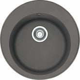 FRANKE Fragranitebecken ROG 610-41 Steingrau Handbedienung 114.0009.542