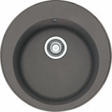 FRANKE Fragranitebecken ROG 610-41 Steingrau Handbedienung 114.0009.542