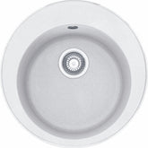 FRANKE Fragranitebecken ROG 610-41 Glacier Handbedienung 114.0009.546