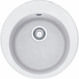 FRANKE Fragranitebecken ROG 610-41 Glacier Handbedienung 114.0009.546