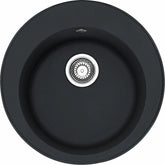 FRANKE Fragranitebecken ROG 610-41 Onyx Drehknopf 114.0199.717