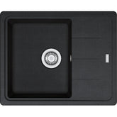 FRANKE Fragranitespüle BFG 611-62 Onyx Drehknopf 114.0301.331