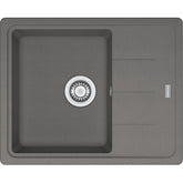 FRANKE Fragranitespüle BFG 611-62 Steingrau Drehknopf 114.0301.333