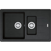 FRANKE Fragranitespüle BFG 651-78 Onyx Drehknopf 114.0301.345