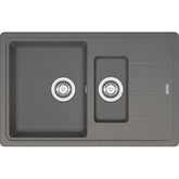 FRANKE Fragranitespüle BFG 651-78 Steingrau Drehknopf 114.0301.367