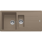FRANKE Fragranitespüle BFG 651-97 Cashmere Drehknopf 114.0301.961