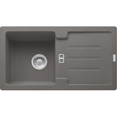 FRANKE Fragranitespüle STG 614-78 Steingrau Handbedienung 114.0303.671