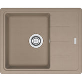 FRANKE Fragranitespüle BFG 611-62 Cashmere Drehknopf 114.0301.903