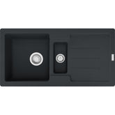 FRANKE Fragranitespüle STG 651-86 Onyx Handbedienung 114.0338.205