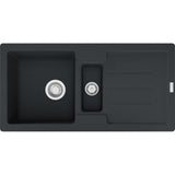 FRANKE Fragranitespüle STG 651-86 Onyx Handbedienung 114.0338.205